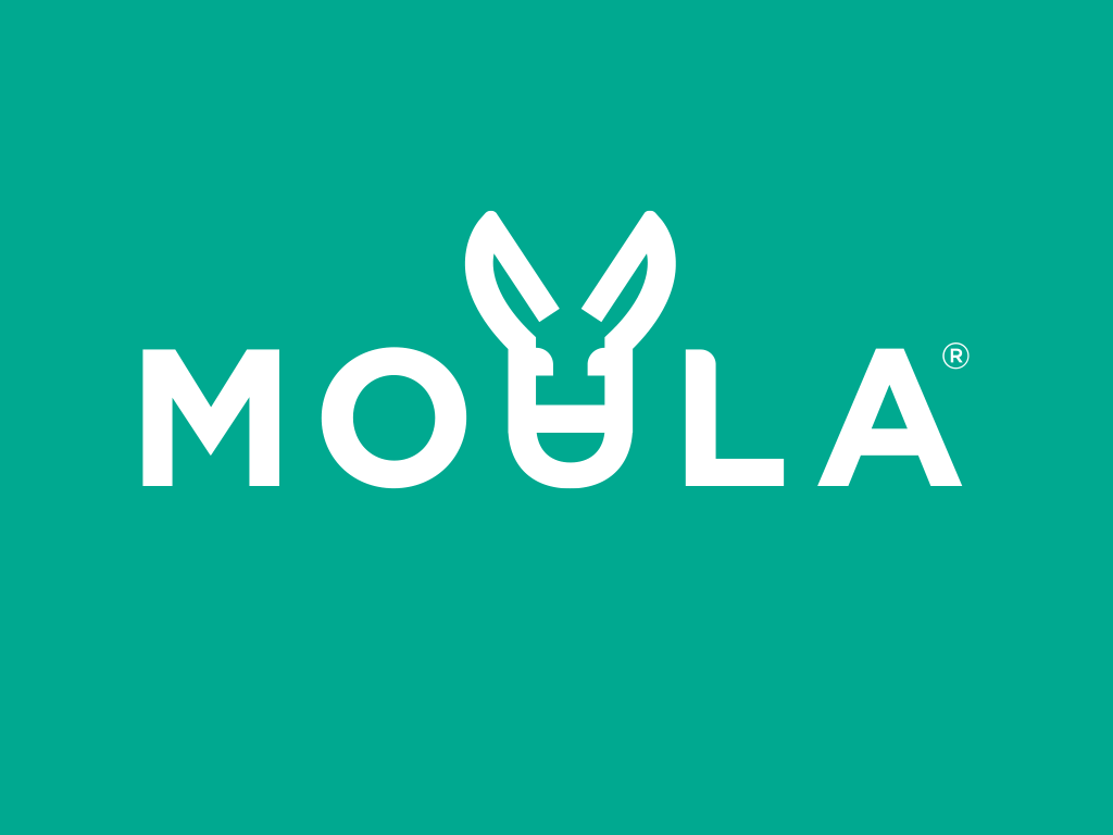 Moula logo white